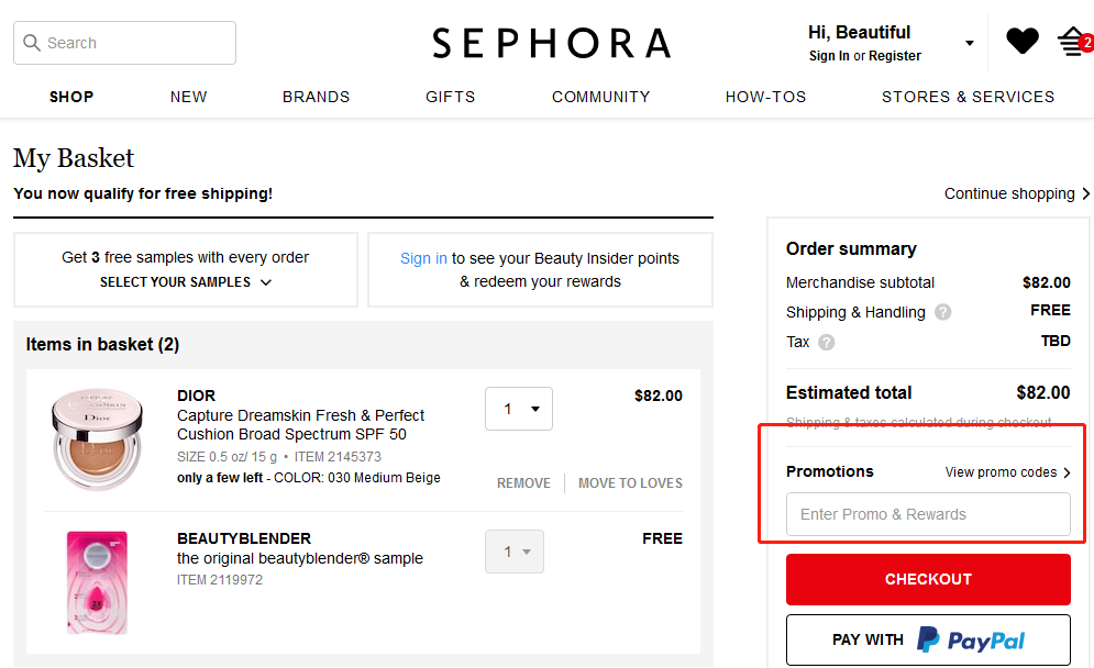 Sephora Coupons 01