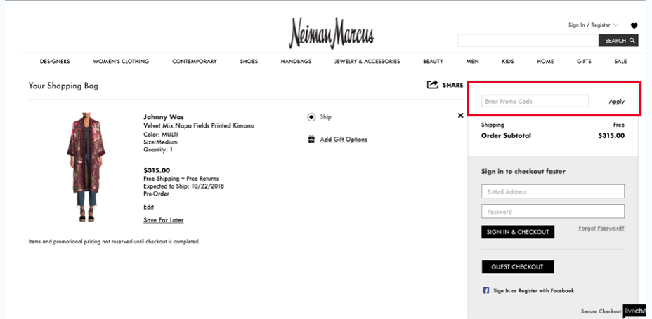 Neiman Marcus Coupons