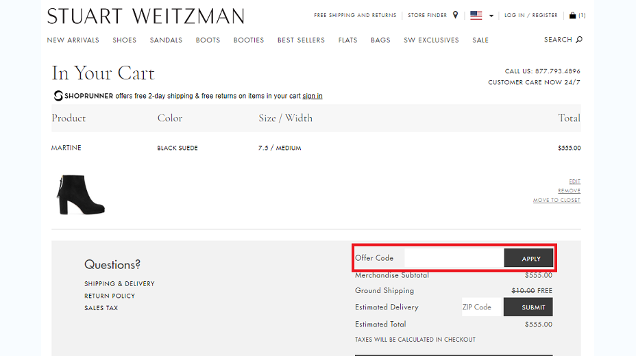 Stuart Weitzman Coupons